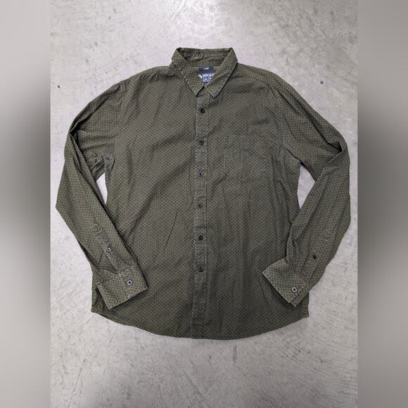 ·American Rag Long Sleeve Button Down Shirt, Large - Picture 2 of 5